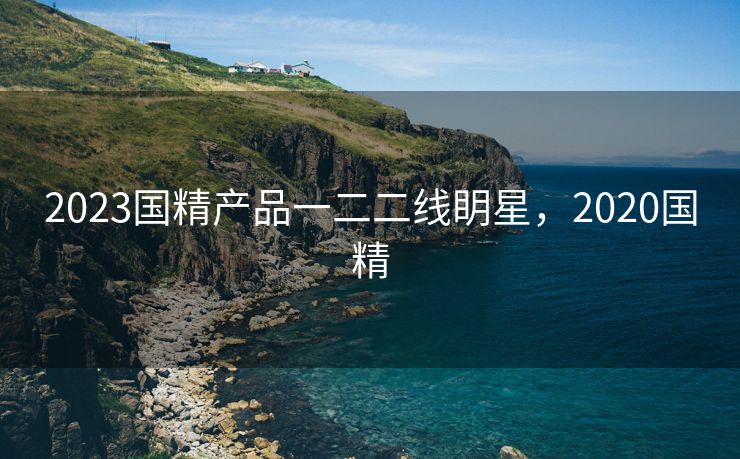 2023国精产品一二二线眀星，2020国精